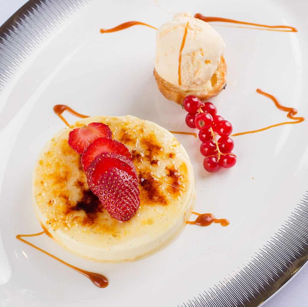 Torta creme brulèe