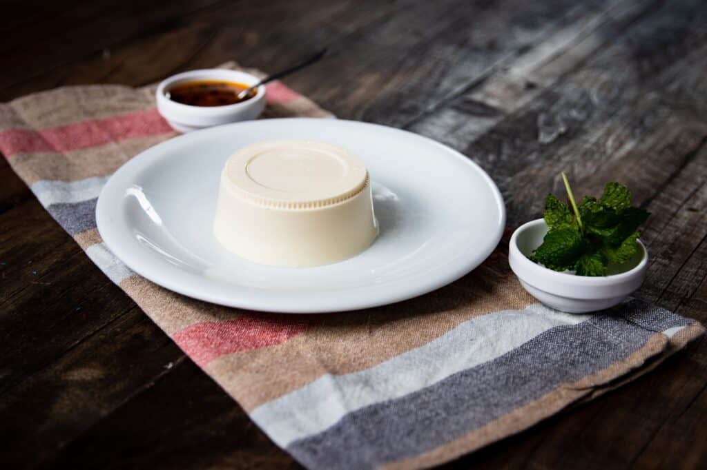 Panna cotta alla menta