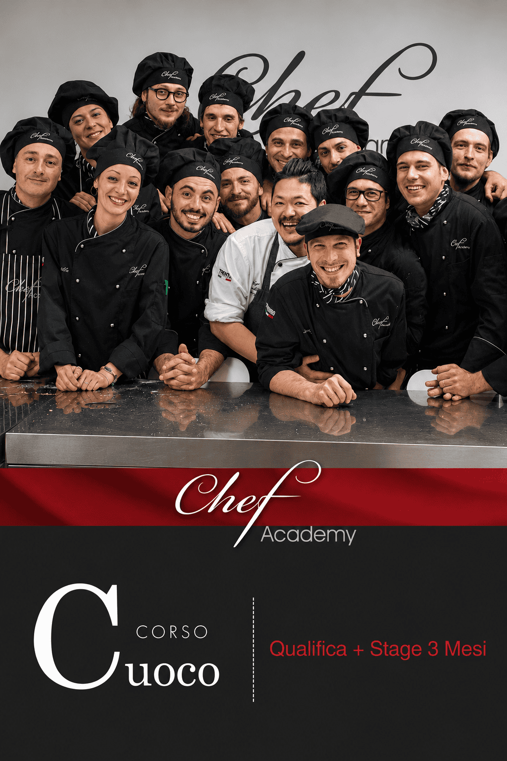 Allievo al corso cuoco Chef Academy