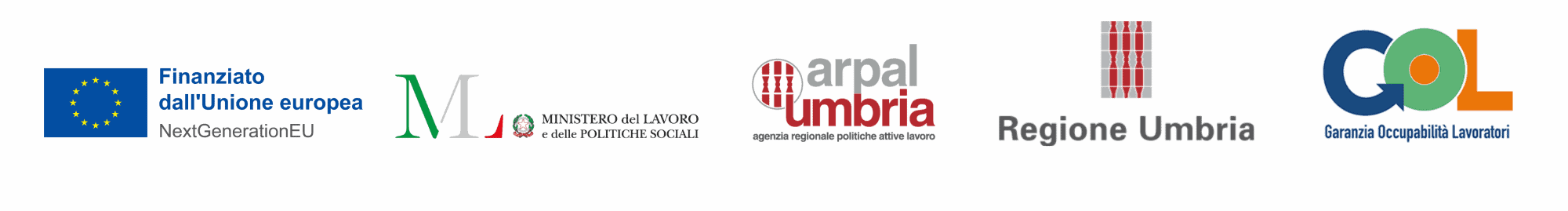 Programma GOL — Fondo Sociale Europeo Plus · PNRR · Regione Umbria · TEKNA
