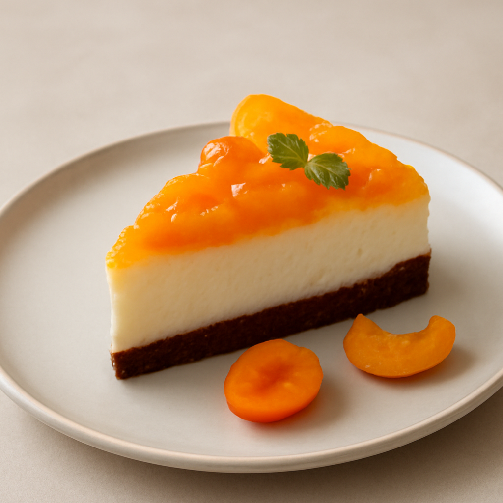 Apricot chessecake