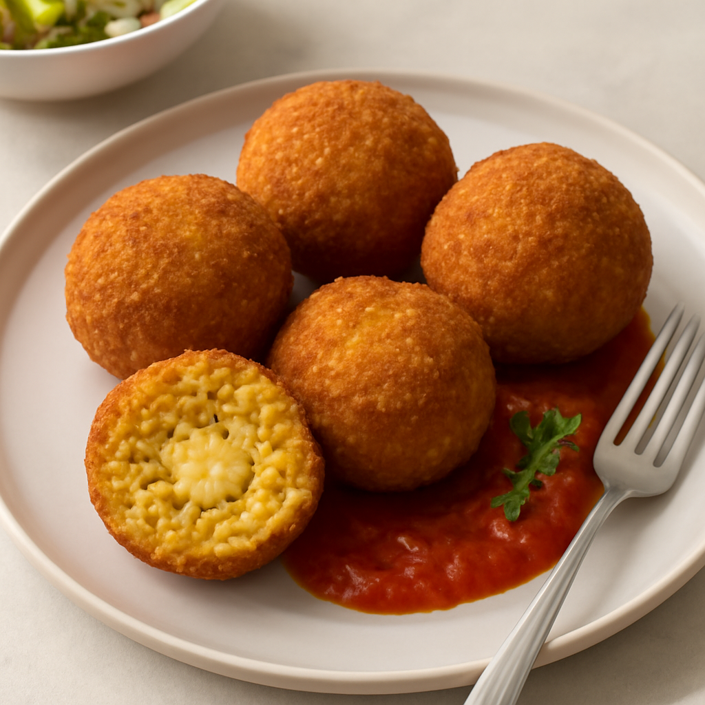 Arancini (o arancine) di riso siciliane