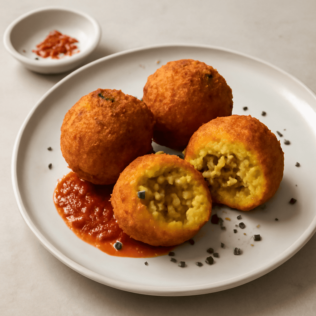 Arancini siciliani fritti