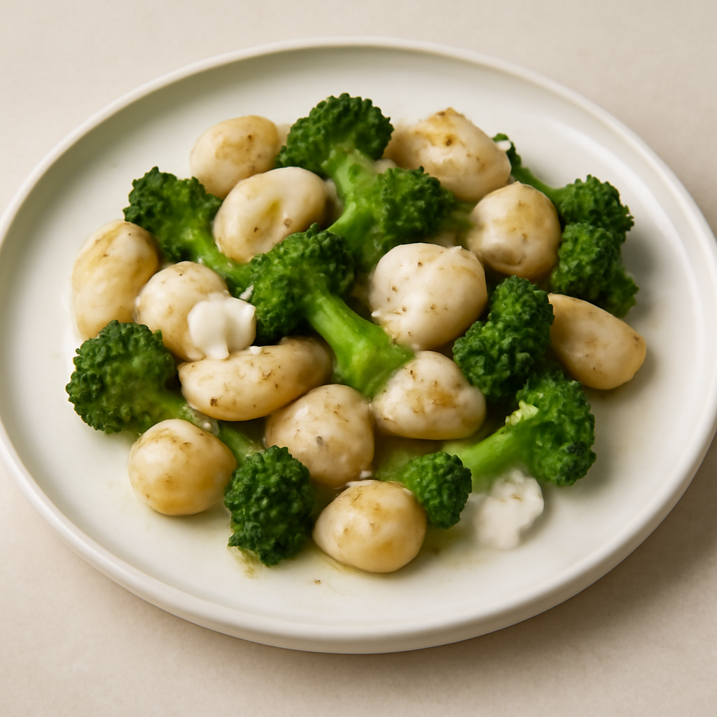 Baby napoli con broccoletti