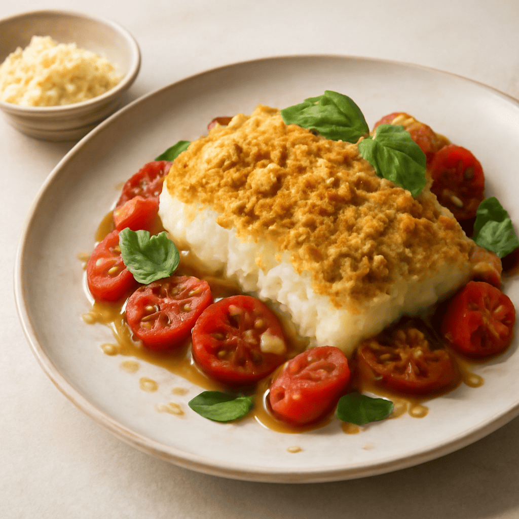 Baccalà gratinato al forno
