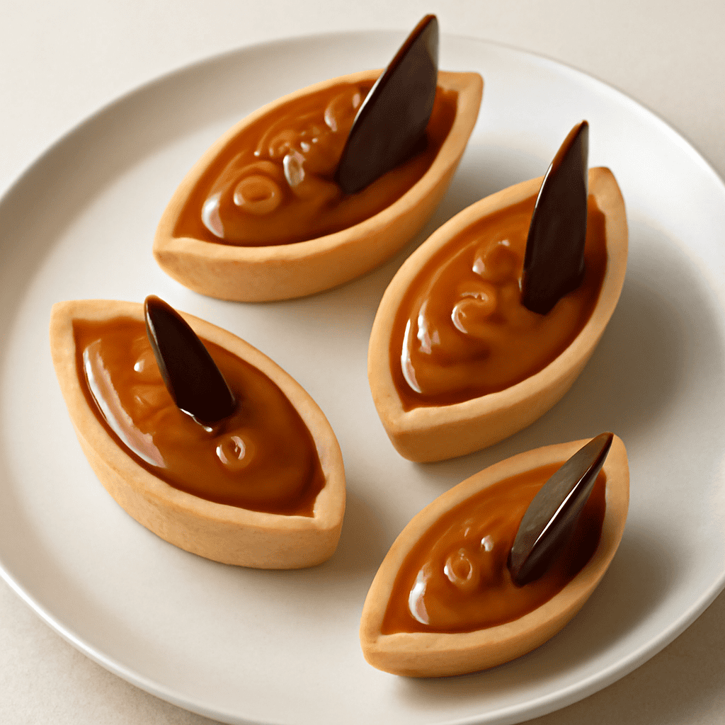 Barchette al caramello