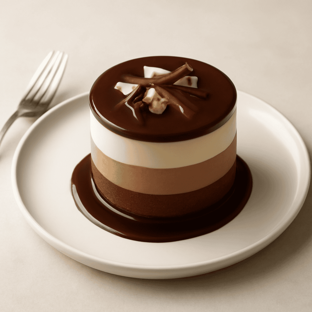 Bavarese tre cioccolati