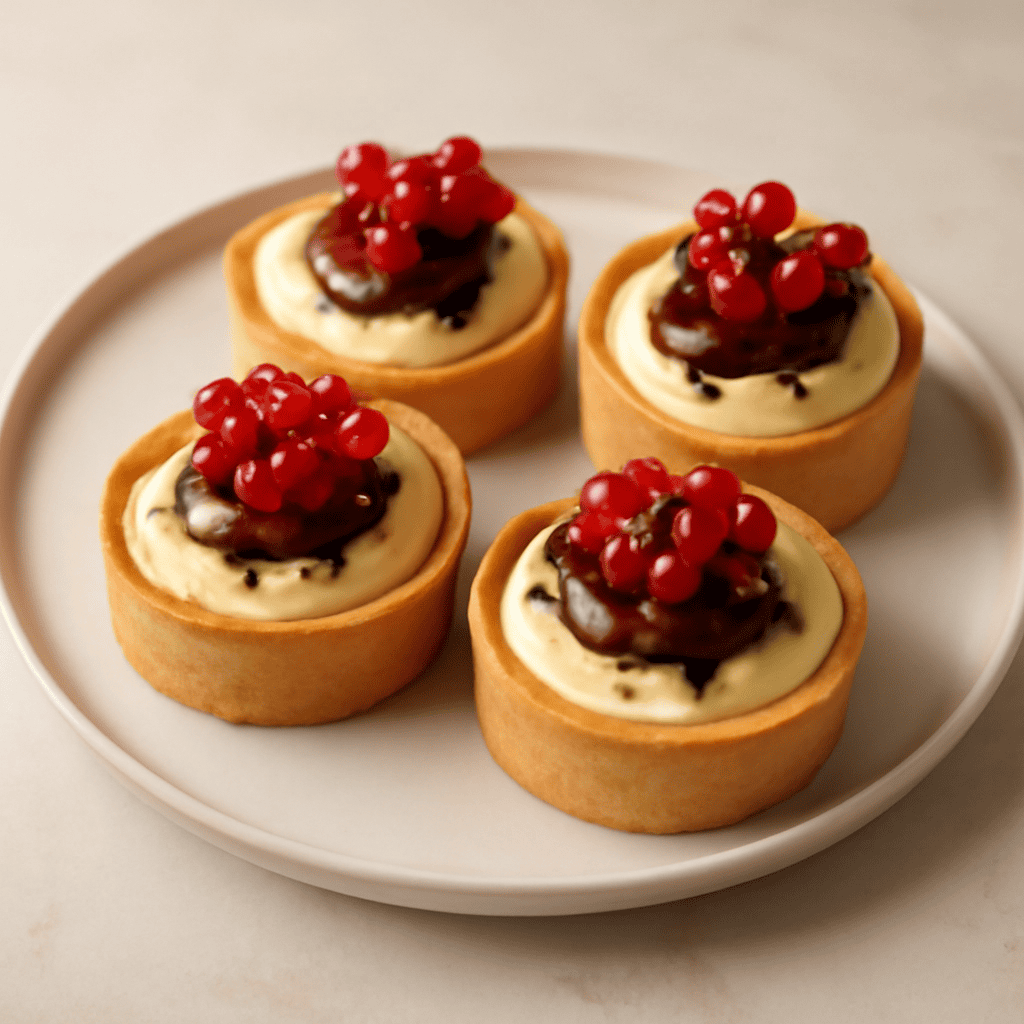“BICCHIERINI DI FROLLA CON CREMA INGLESE”