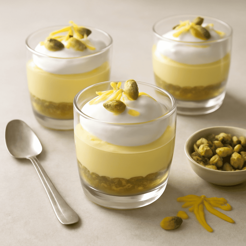 Bicchierini limone e pistacchio