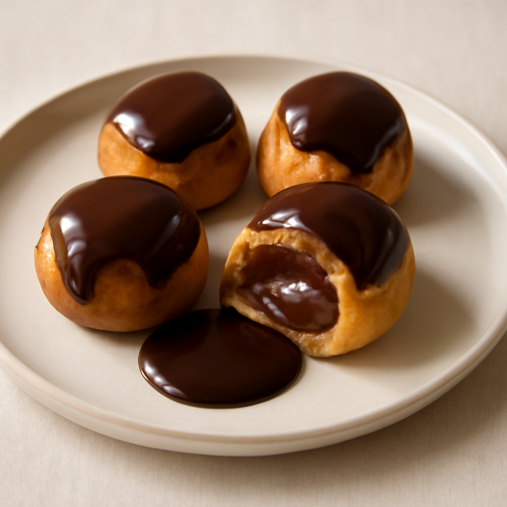 Bignè al cioccolato