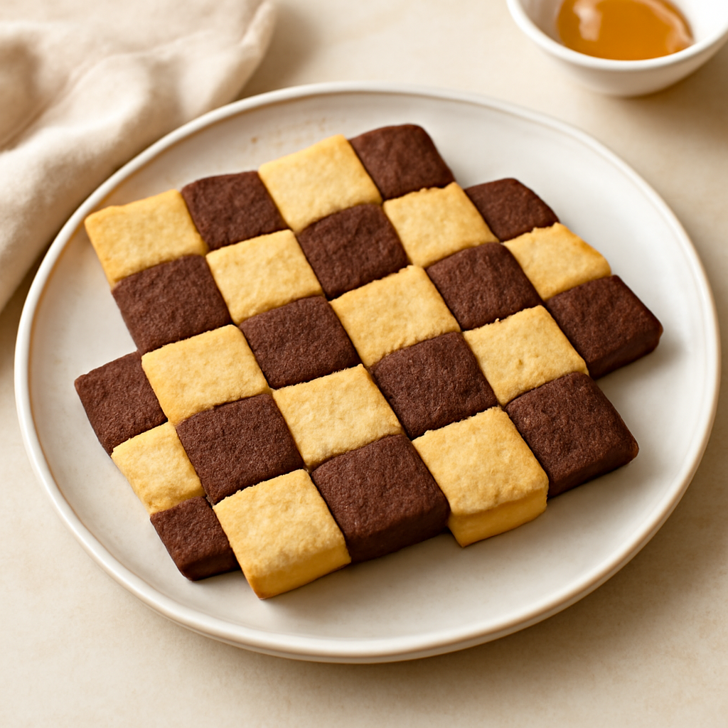 Biscotti a scacchiera