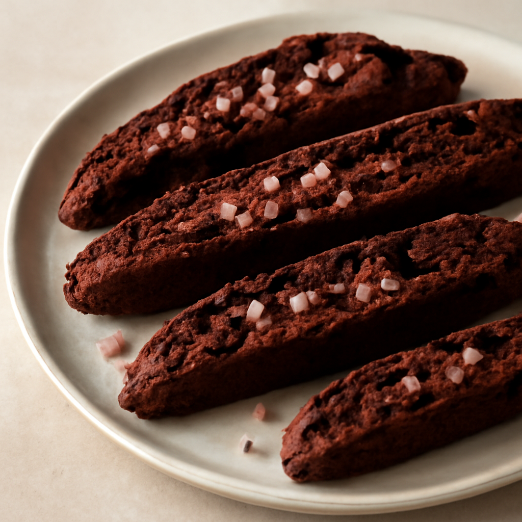 Biscotti cioccolato e sale rosa