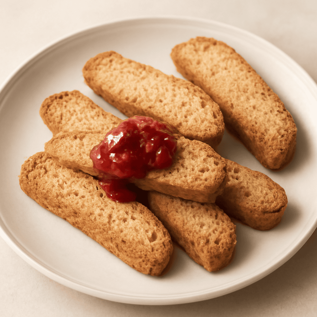 BISCOTTI CON CONFETTURA DI FRAGOLE