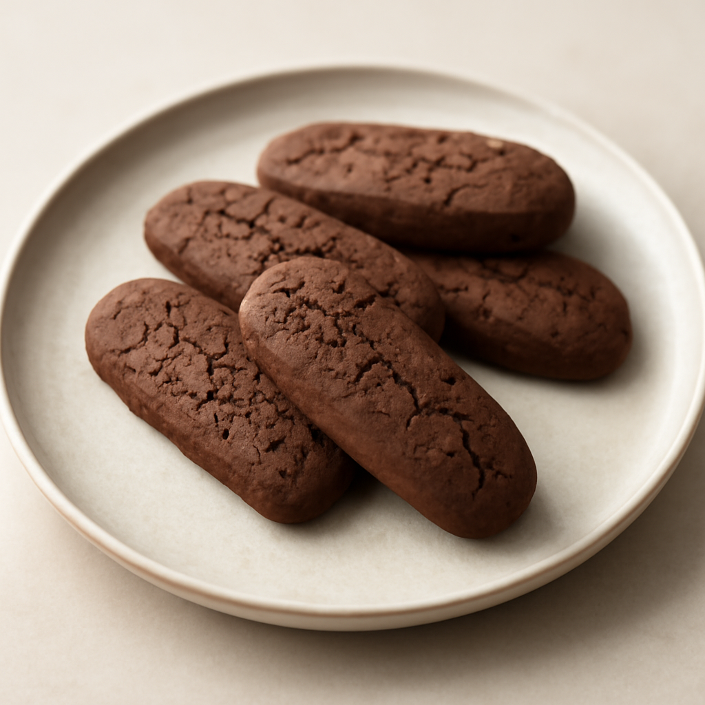 biscotti sable’ al cioccolato