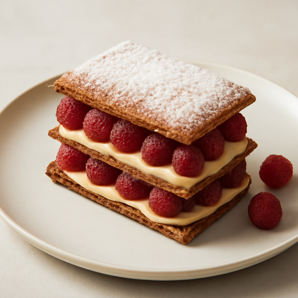 Bisquit Crema Pasticcera e Lampone