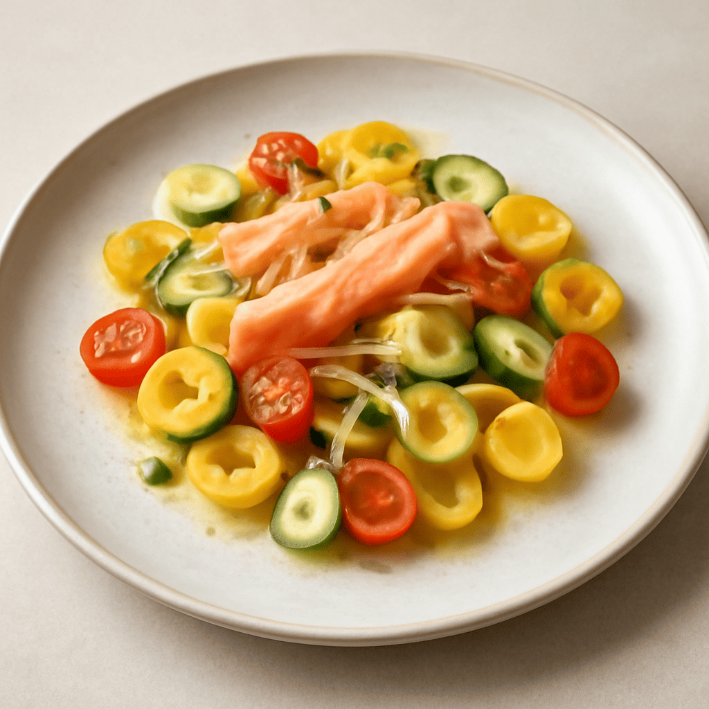 BOTTONI DI BISQUE CON TROTA AFFUMICATA