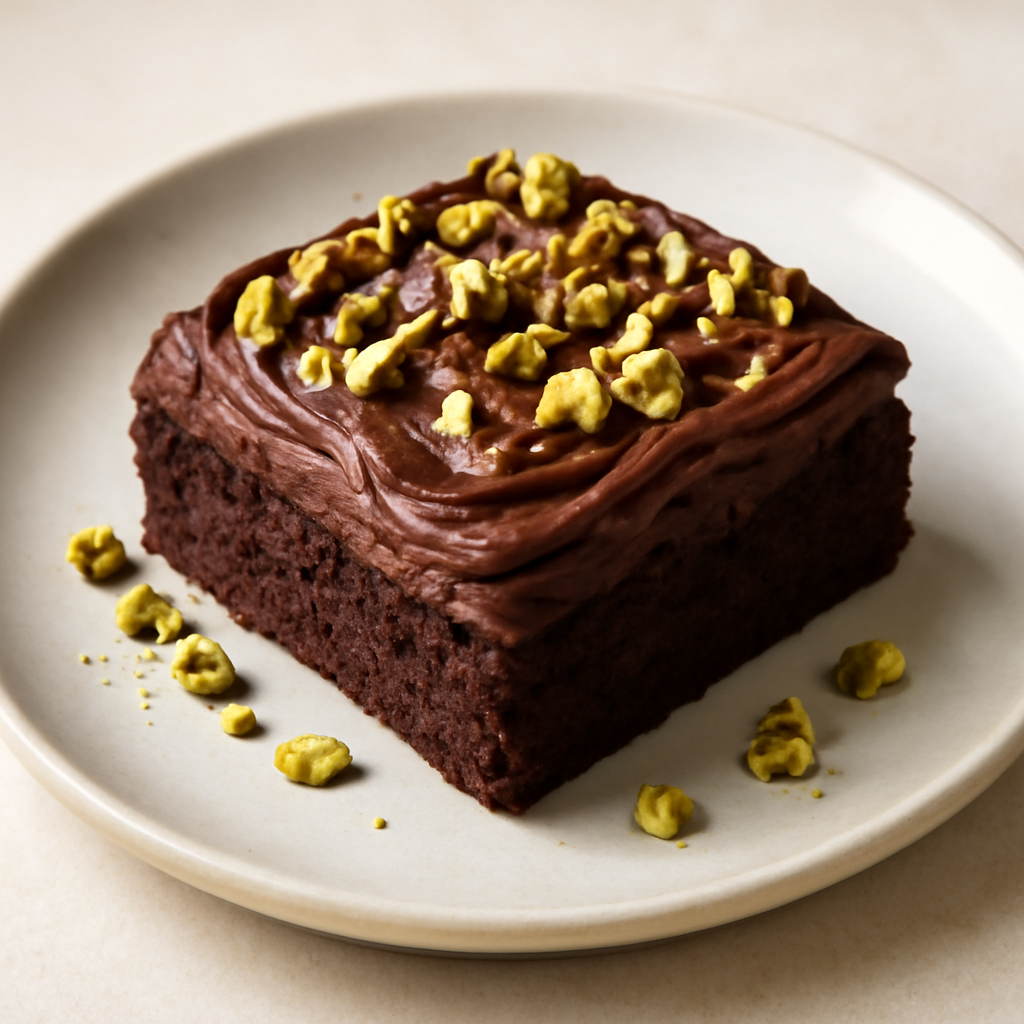 Brownie al pistacchio