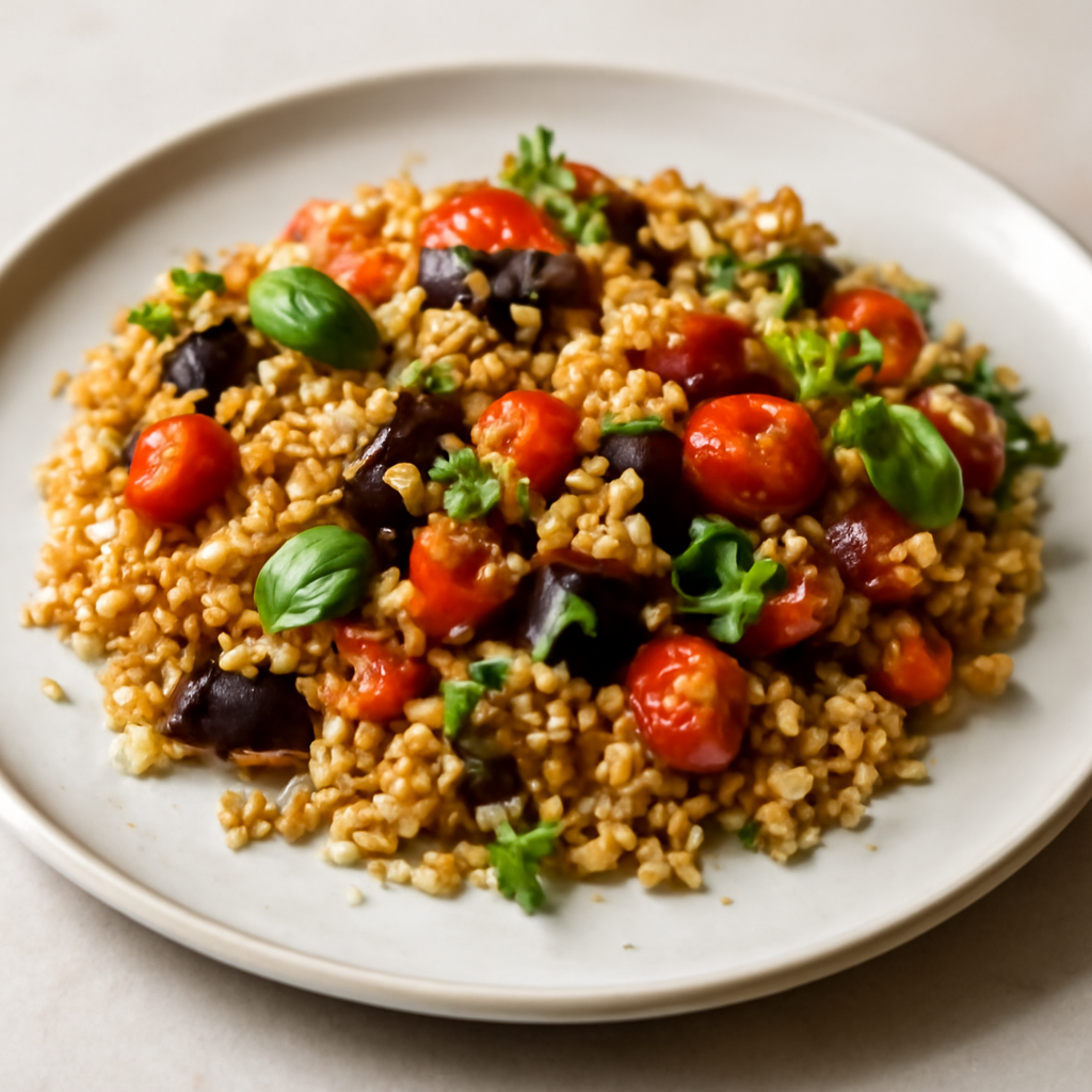 Bulgur ai sapori mediterranei
