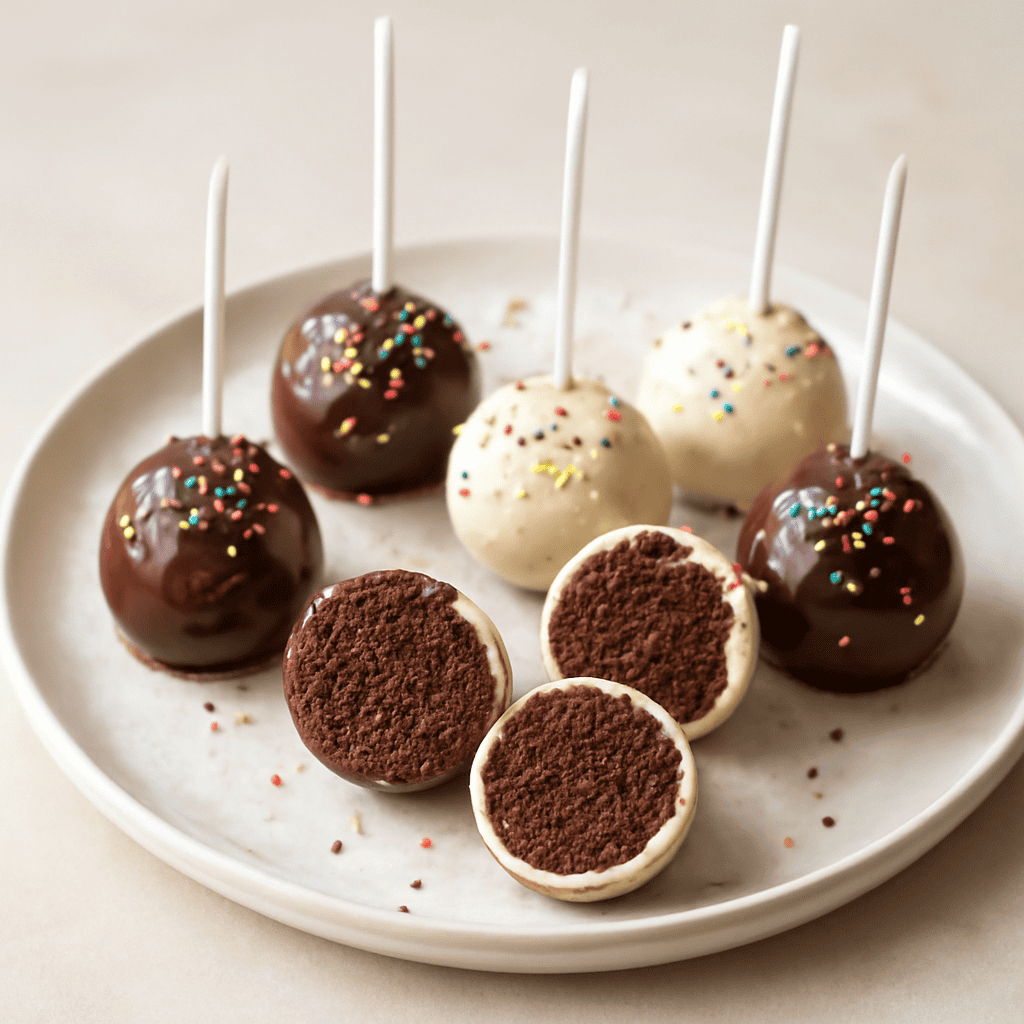 cakepops cioccolato e pere
