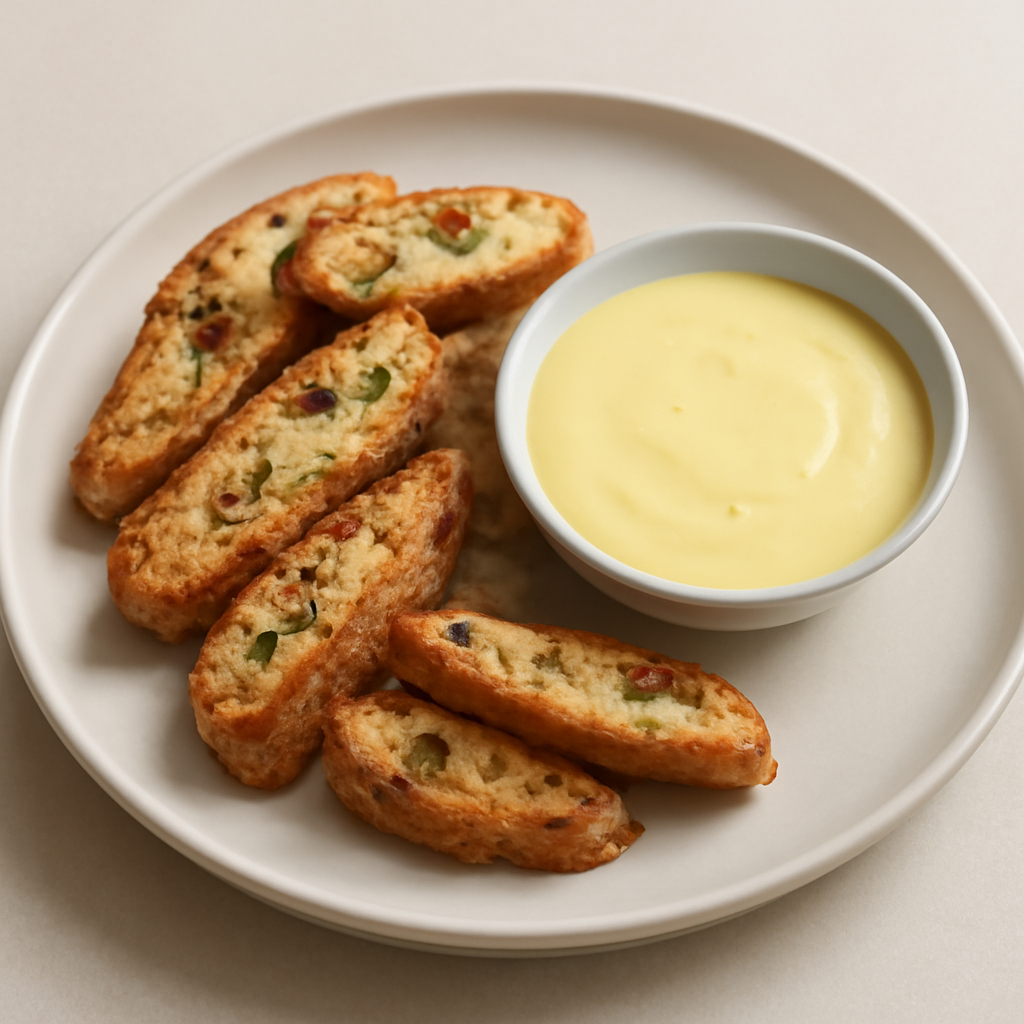 Cantucci e crema inglese al vin santo