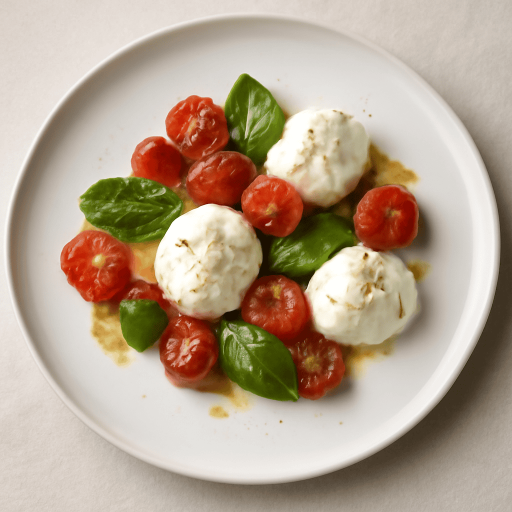 Caprese destrutturata