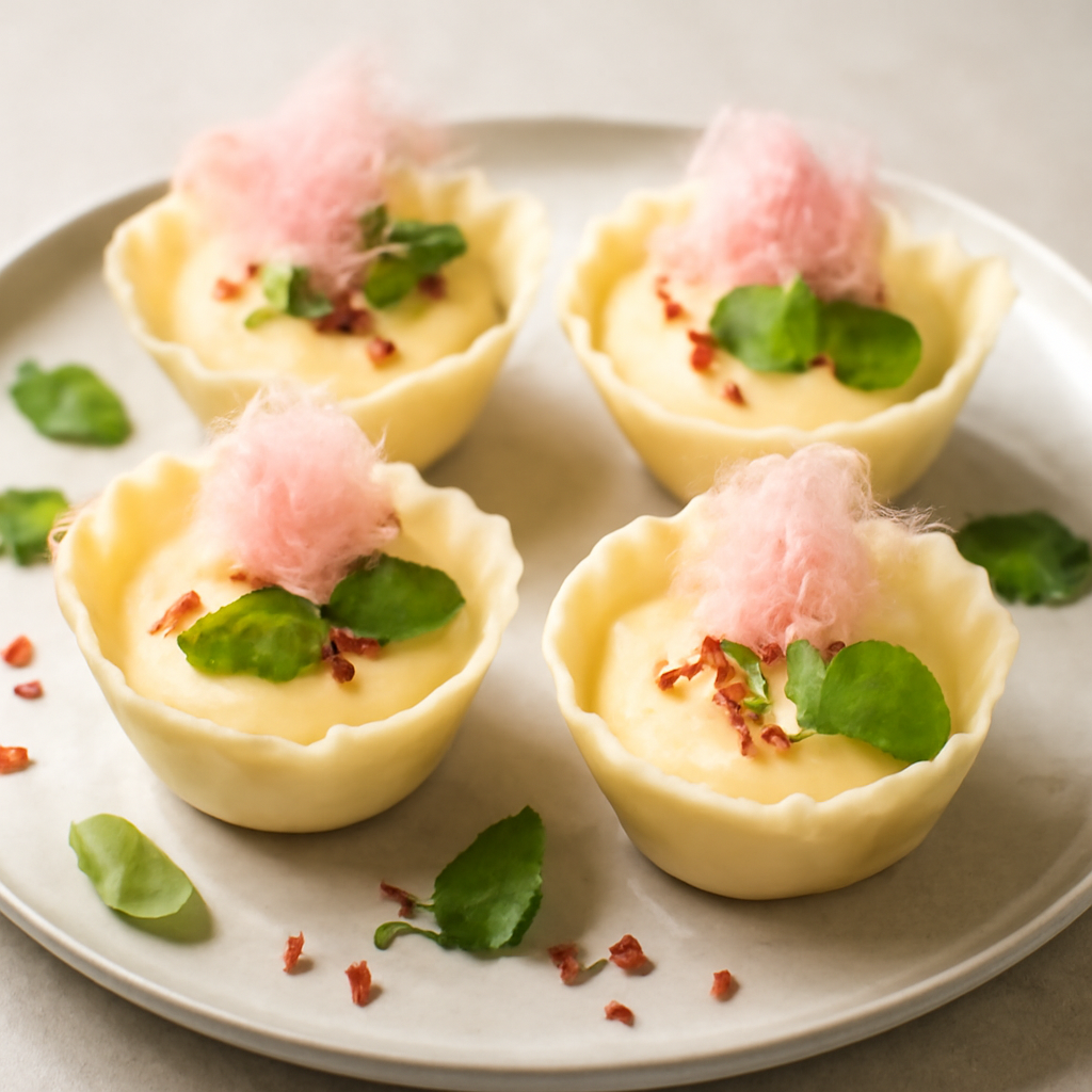 Cestini limoncello zenzero basilico e pepe rosa