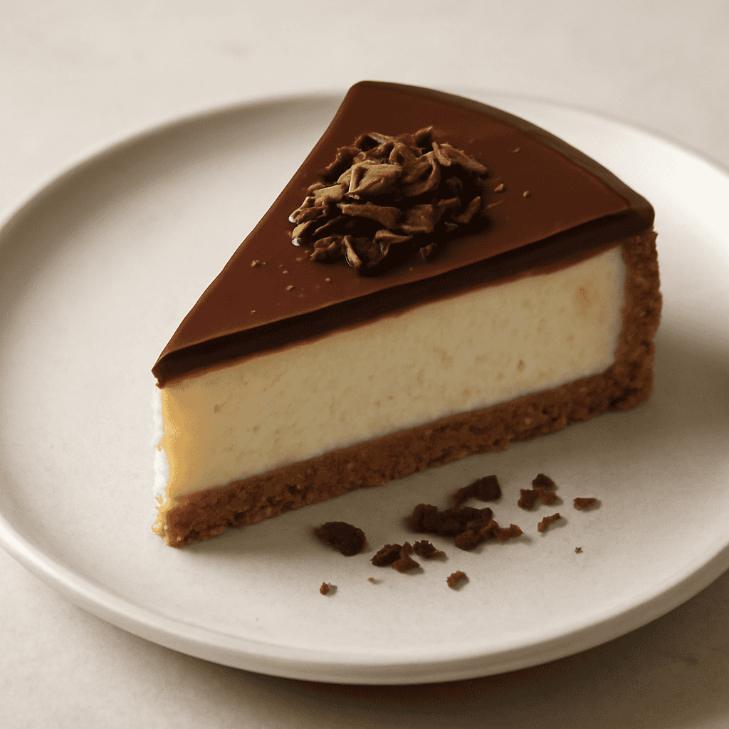 Cheescake al fondente