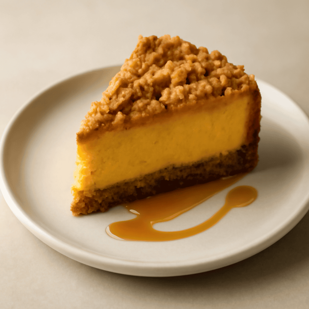 Cheescake alla zucca