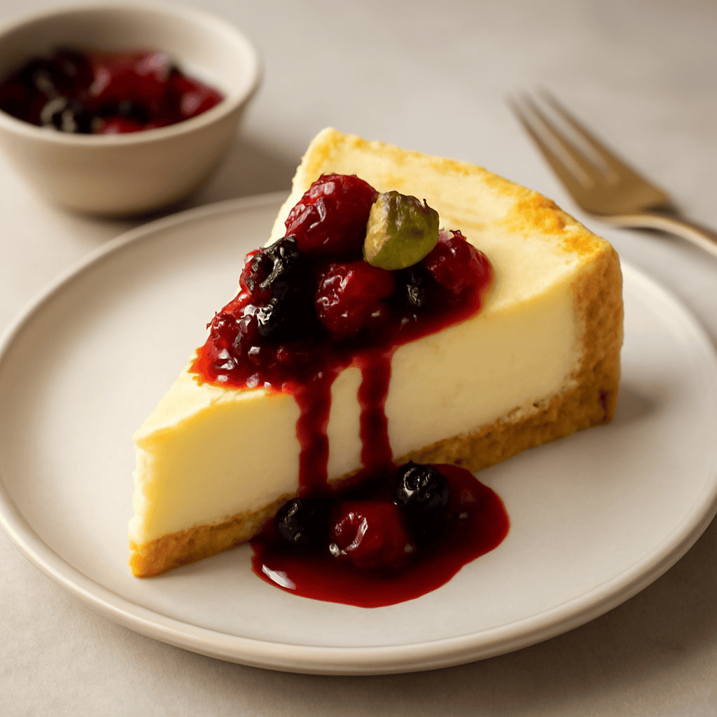 cheese cake al cioccolato bianco