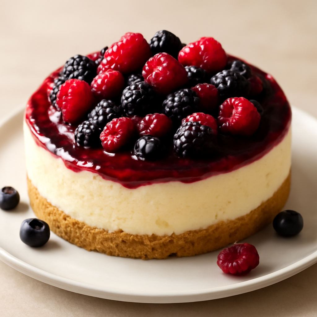 Cheesecake ai frutti di bosco