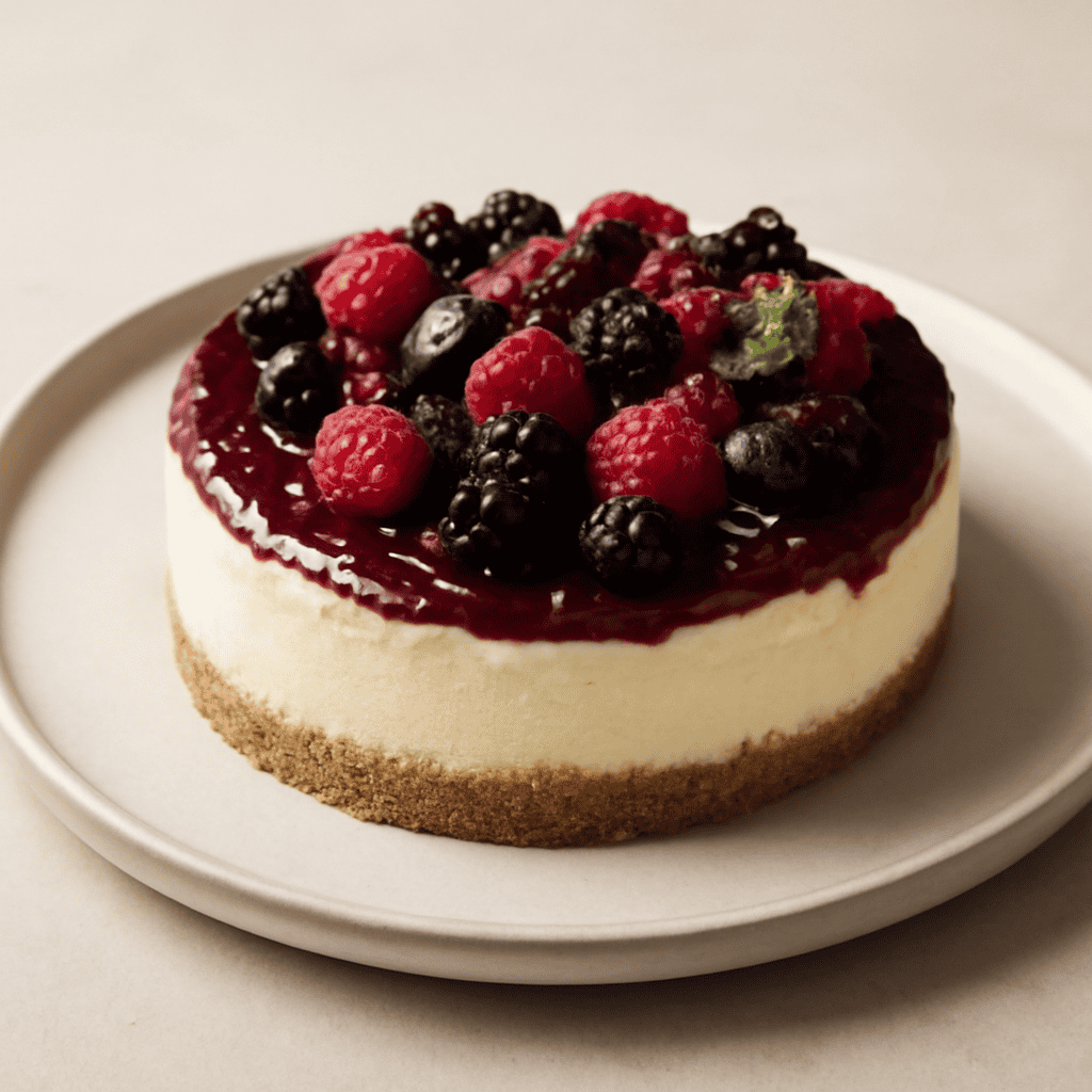 Cheesecake ai frutti di bosco