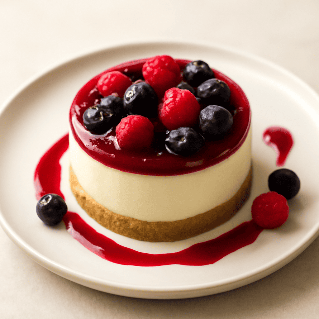 Cheesecake ai frutti di bosco