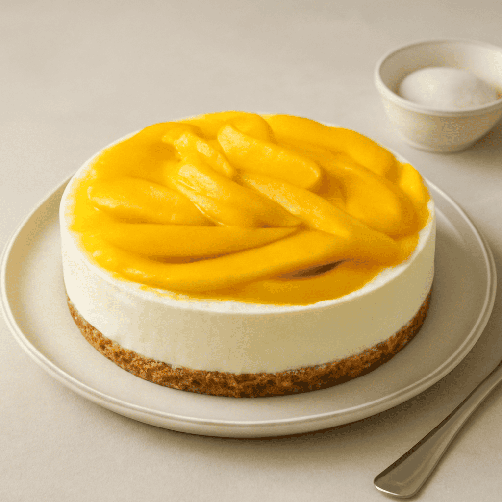 Cheesecake al mango