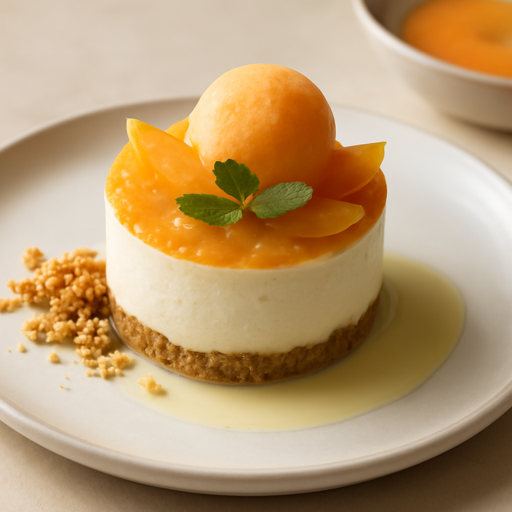 Cheesecake al melone
