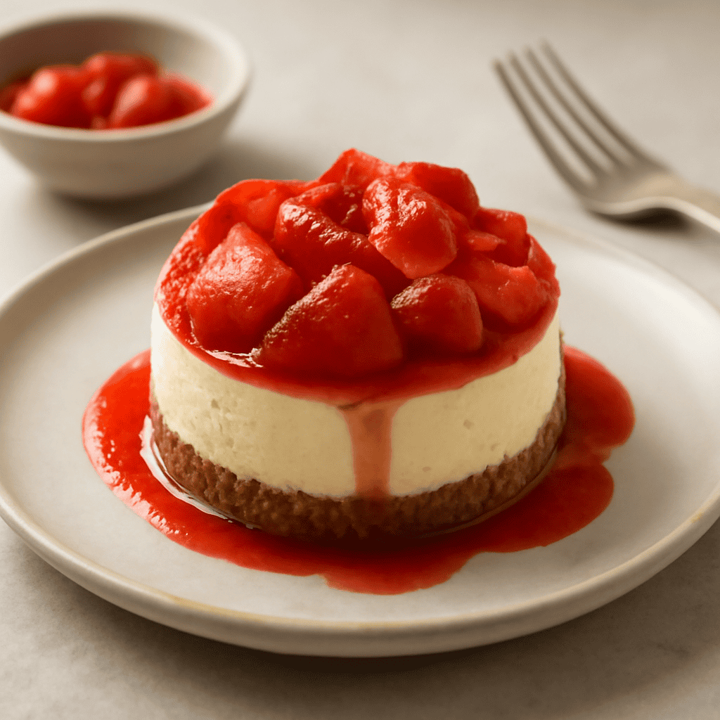 Cheesecake alla fragola