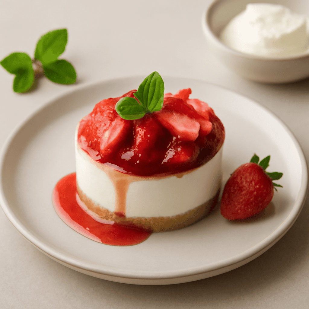 cheesecake alla fragola