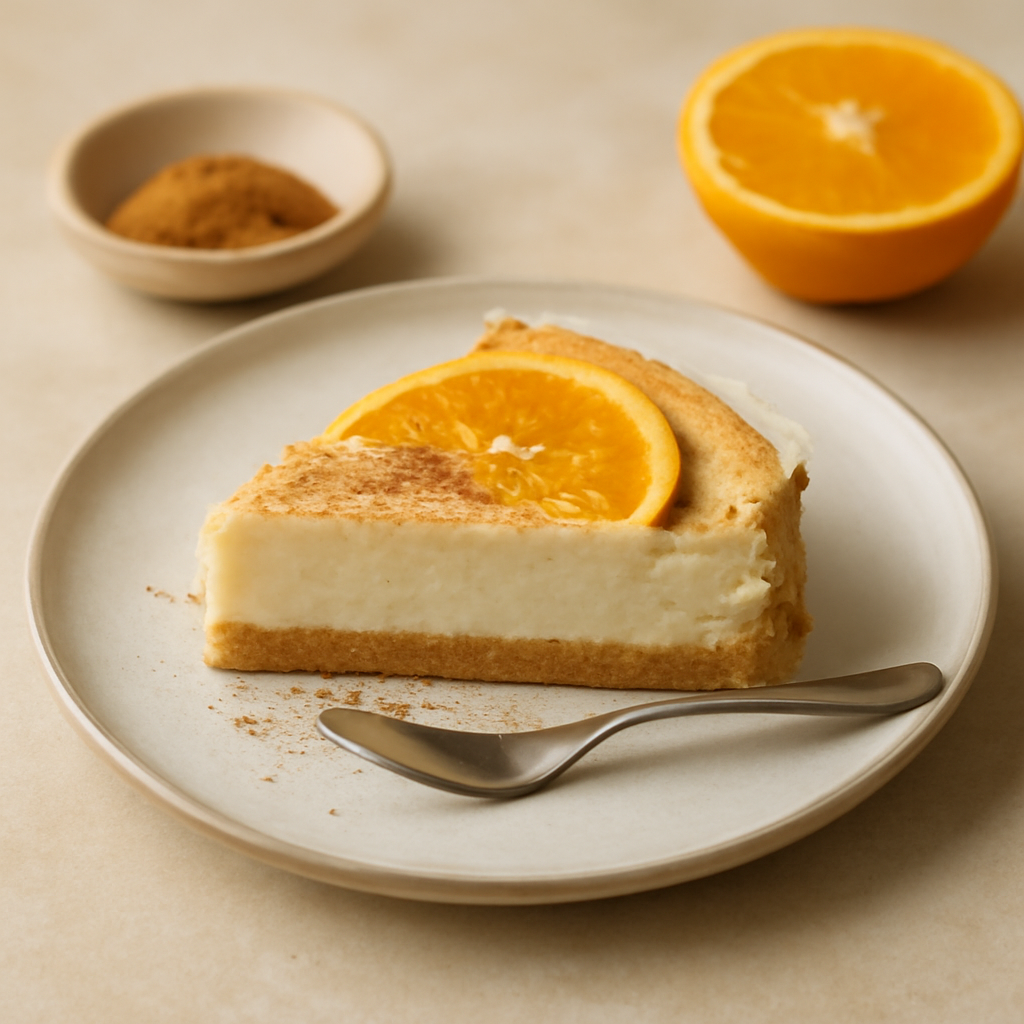 Cheesecake Arancia e Cannella