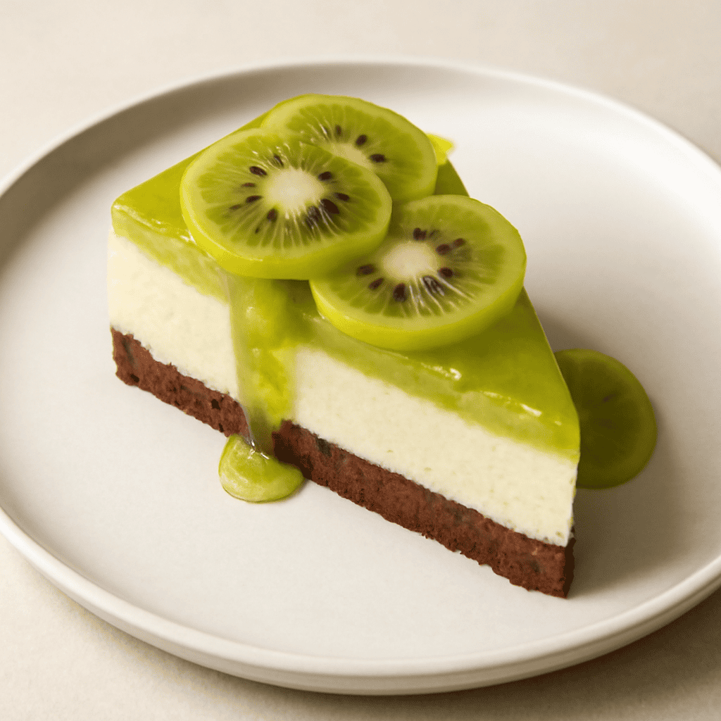 Cheesecake kiwi
