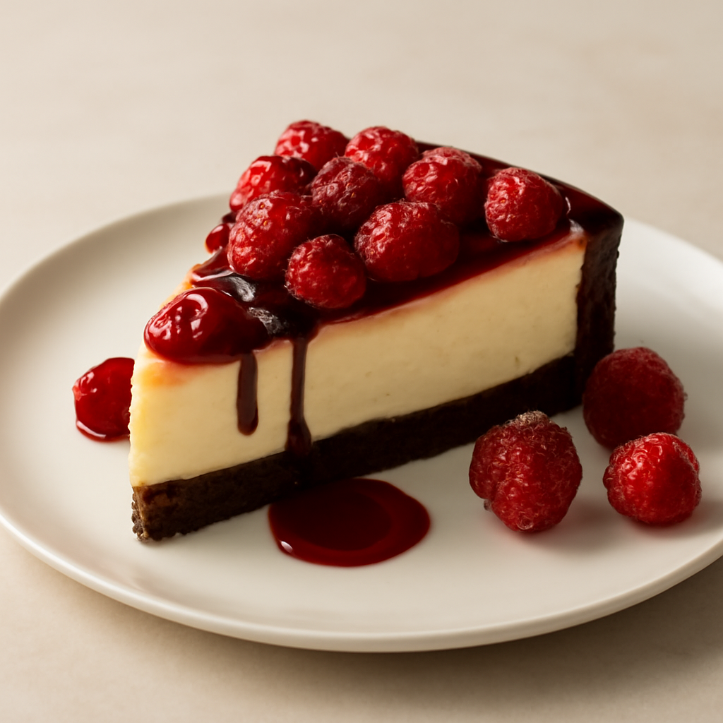 Cheesecake Lamponi e Cioccolato