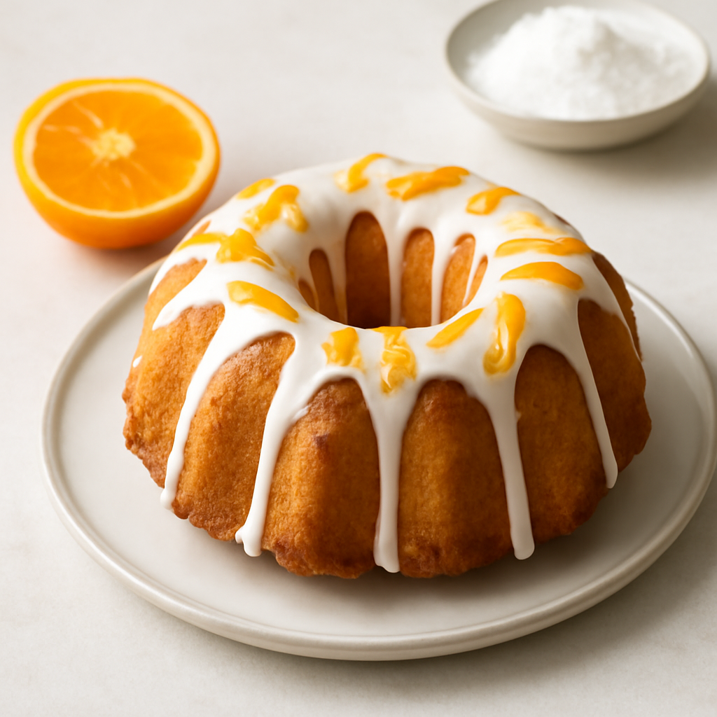 Ciambellone al profumo d’arancia