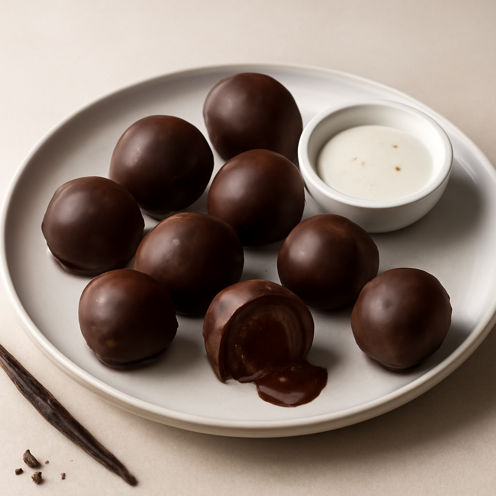 Cioccolatini con ripieno di mou