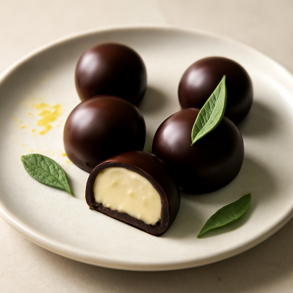 Cioccolatini salvia e limone
