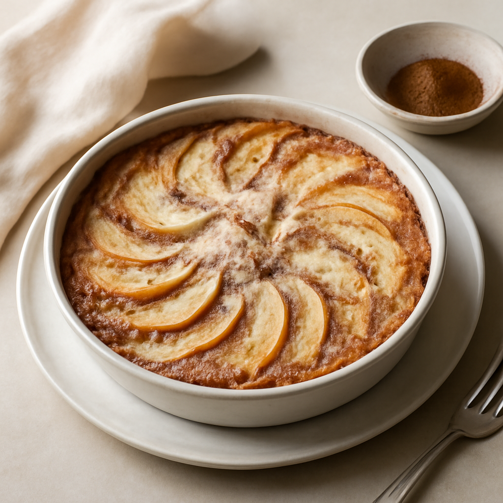 Clafoutis speziato di mele