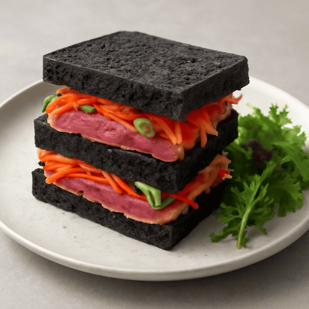 Club Wasabi Sandwich di Tonno cotto e crudo .