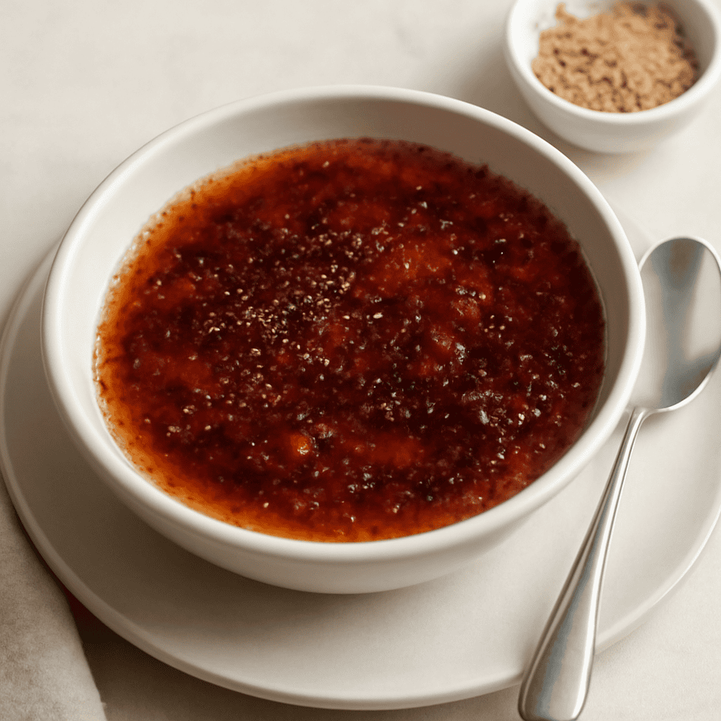 Crème brulèe al gianduia e noce moscata