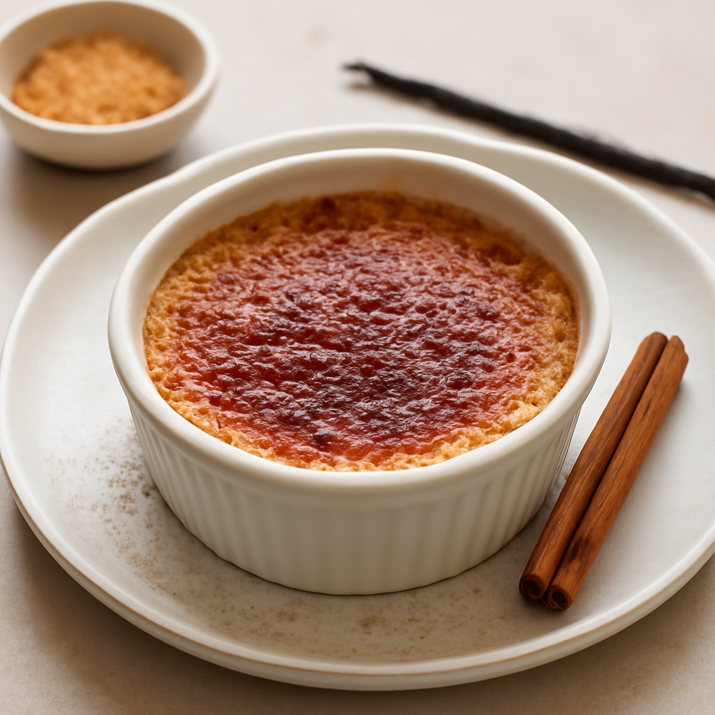 Creme brulée alla cannella
