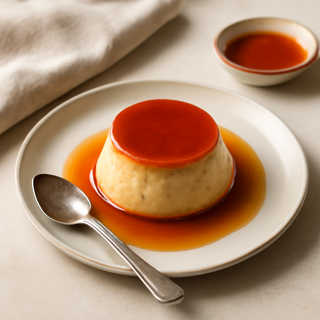 creme caramel all’amaretto