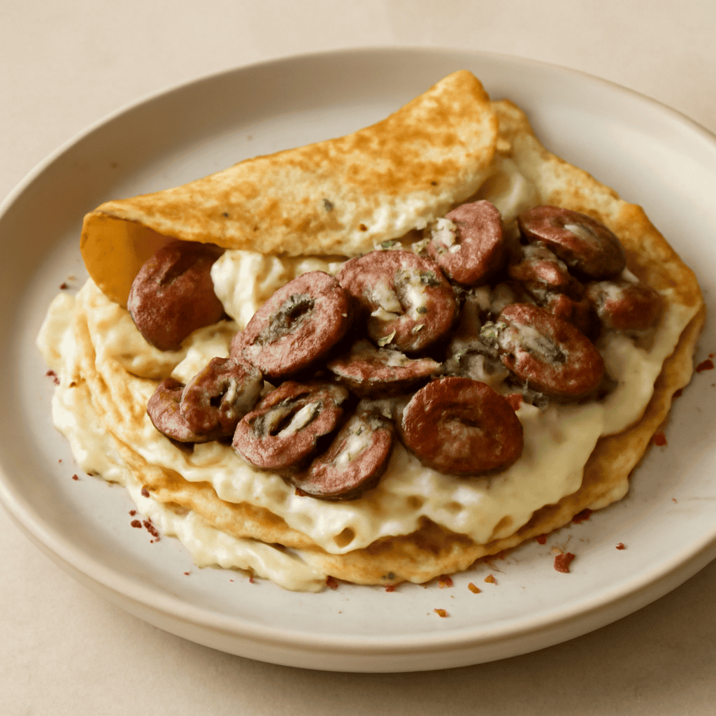 Crepes parigine alla Calabrese