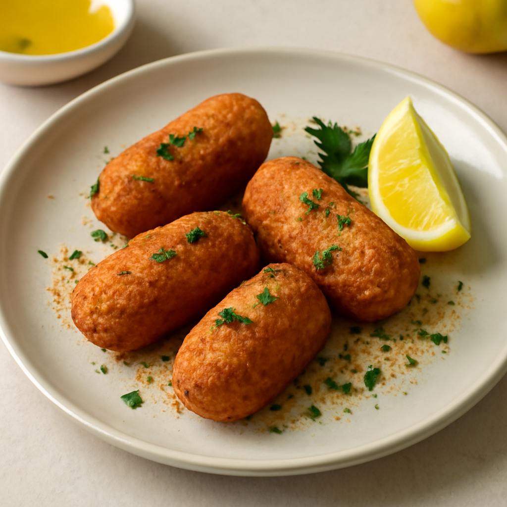 Crocchette di amaranto al limone