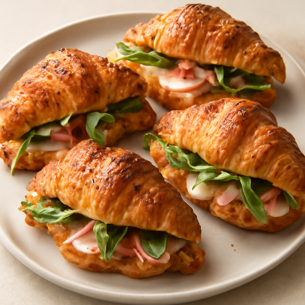 Croissant salati farciti